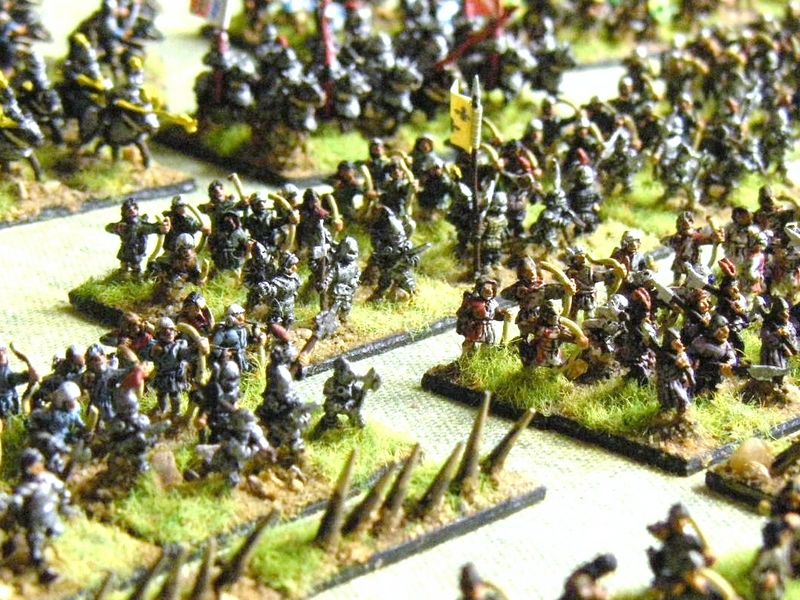 Pendraken WOTR & 100YW men at Arms, Billmen & Stakes