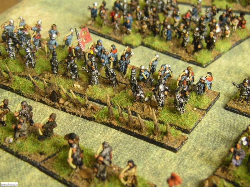 Pendraken WOTR & 100YW  men at Arms, Billmen & Stakes