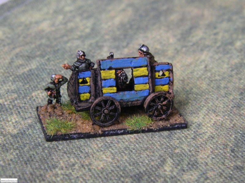 Pendraken Later Hungarians wagons