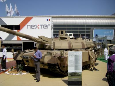 Leclerc AFV from Nexter
Photos of AFVs at the IDEX 2013 exhibition  [url=http://en.wikipedia.org/wiki/Leclerc]Leclerc on Wikipedia[/url]
