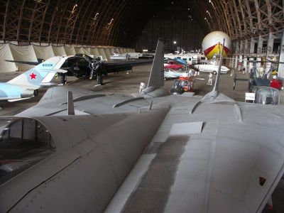 Tillamook Aviation Museum - F14 
Taken at Tillamook Aviation Museum, near the home of Tilamook Cheese. An ex Blimp hangar made of wood ! 
