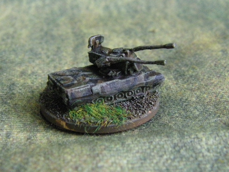 Gepard AA on Leopard 1 chassis Modern Micro Armour: NATO Armour and AFV's, 1/300th