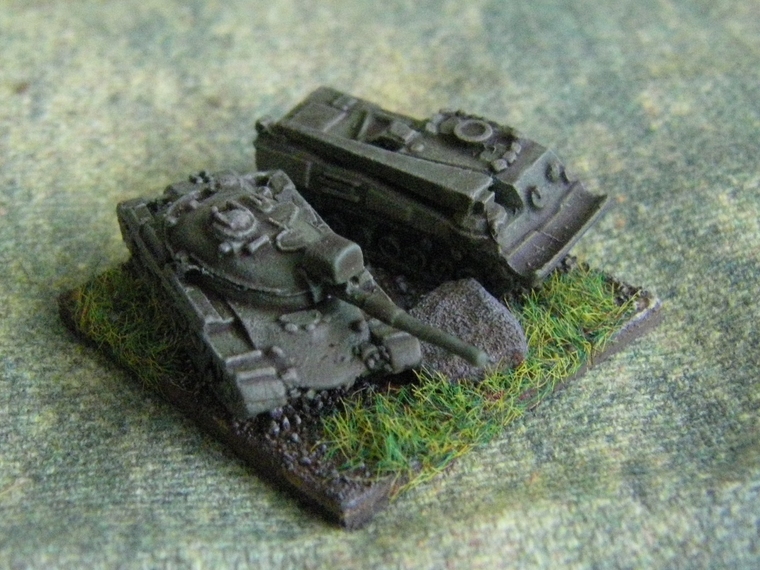 M48A5s tank Modern Micro Armour: NATO Armour and AFV's, 1/300th