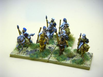 Arab Light Cavalry
See[url=https://madaxemandotcom.blogspot.com/2026/02/15mm-arab-light-horsemen.html] this blog entry[/url] for details of how they were painted
Keywords: Abbasid, Dailami fatimid seljuk ayyubid mamluk berbe