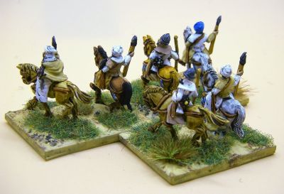 Arab Light Cavalry
See[url=https://madaxemandotcom.blogspot.com/2026/02/15mm-arab-light-horsemen.html] this blog entry[/url] for details of how they were painted
Keywords: Abbasid, Dailami fatimid seljuk ayyubid mamluk berbe