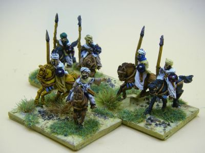 Arab Light Cavalry
See[url=https://madaxemandotcom.blogspot.com/2026/02/15mm-arab-light-horsemen.html] this blog entry[/url] for details of how they were painted
Keywords: Abbasid, Dailami fatimid seljuk ayyubid mamluk berbe