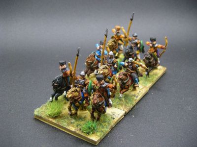 Byzantine Kavallarioi Horse Archers 
A mix of FiB Early Byzantine figures
