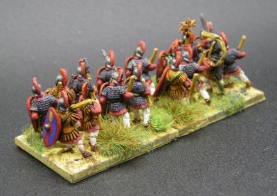 "Patrician" or Late Imperial Roman Legionaries 
With LBMS Shield transfers
