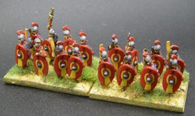 "Patrician" or Late Imperial Roman Legionaries 
With LBMS Shield transfers

