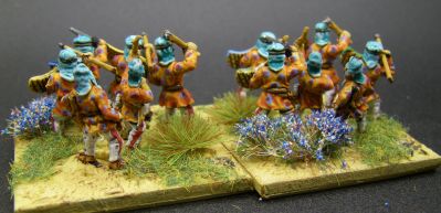 Takabara infantry
With LBMS shield transfers
