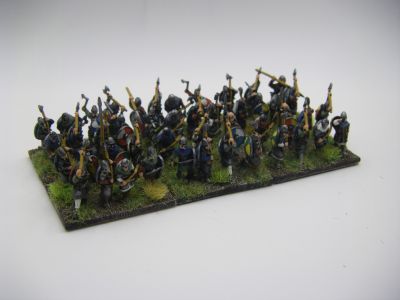 Saxon Huscarls used as Galloglass
From the [url=https://www.museumminiatures.co.uk/dark-ages/anglo-saxon-zsculpt.html]Museum Miniatures[/url] Z-Sculpt range of Saxons 
Keywords: saxon efeudalscots emscandinavian medirish