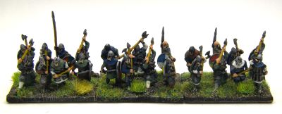 Saxon Huscarls used as Galloglass
From the [url=https://www.museumminiatures.co.uk/dark-ages/anglo-saxon-zsculpt.html]Museum Miniatures[/url] Z-Sculpt range of Saxons 
Keywords: saxon efeudalscots emscandinavian medirish