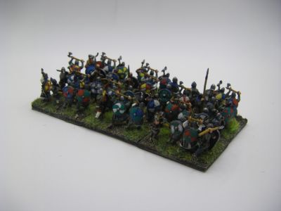 Saxon Huscarls used as Galloglass
From the [url=https://www.museumminiatures.co.uk/dark-ages/anglo-saxon-zsculpt.html]Museum Miniatures[/url] Z-Sculpt range of Saxons 
Keywords: saxon efeudalscots emscandinavian medirish