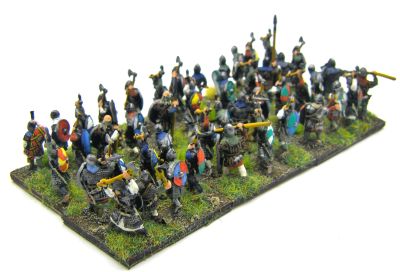 Saxon Huscarls used as Galloglass
From the [url=https://www.museumminiatures.co.uk/dark-ages/anglo-saxon-zsculpt.html]Museum Miniatures[/url] Z-Sculpt range of Saxons 
Keywords: saxon efeudalscots emscandinavian medirish