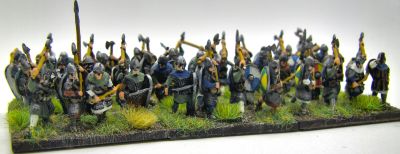 Saxon Huscarls used as Galloglass
From the [url=https://www.museumminiatures.co.uk/dark-ages/anglo-saxon-zsculpt.html]Museum Miniatures[/url] Z-Sculpt range of Saxons 
Keywords: saxon efeudalscots emscandinavian medirish