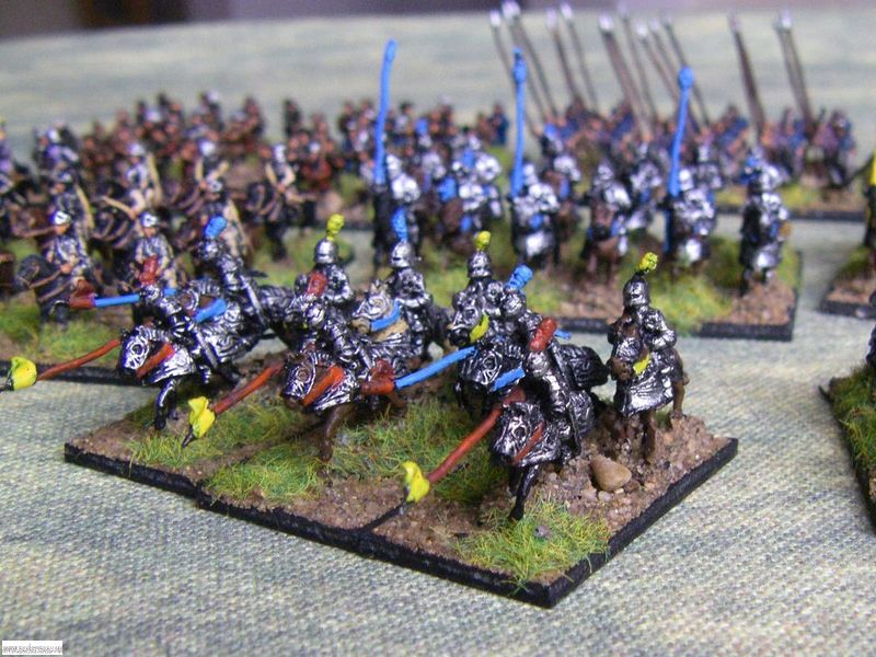 Pendraken Ordonnace French Army Knights