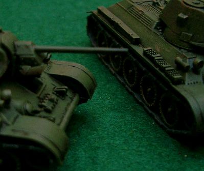 Plastic T34's from Komo
nothing to do with a museum at al other than I bought them there
