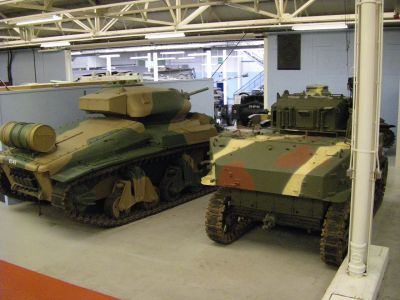 M5 A1 Stuart
M5A1 (Stuart VI). 6,810 produced. M5 with the turret of the M3A3; this was the major variant in US units by 1943
