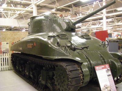 Sherman
The Sherman would finally give way to post-war tanks developed from the M26. Various original and updated versions of the Sherman would continue to see combat effectively in many later conflicts, including the Korean War, Arab-Israeli Wars, and Indo-Pakistani War (where it was used by both sides) into the late 20th century
