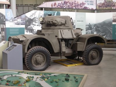  Humber Armoured Car
The Humber Armoured Car was one of the most widely produced British armoured cars of the Second World War. It supplemented the Humber Light Reconnaissance Car and remained in service until the end of the war.
