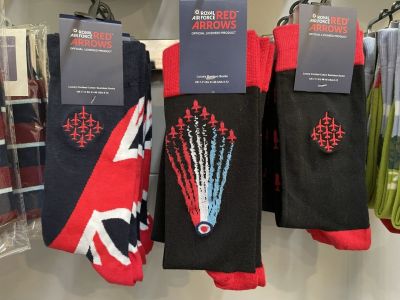 Red Arrows Socks 
(Gift Shop)
