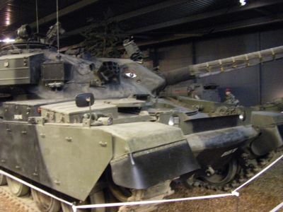 Chieftain
In the land warfare hall 
