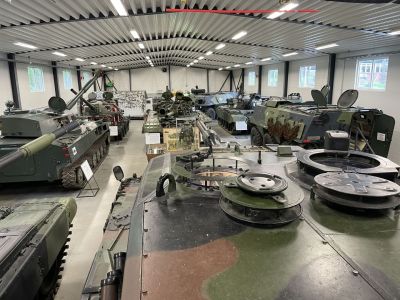 View from on top of a Leo 2
