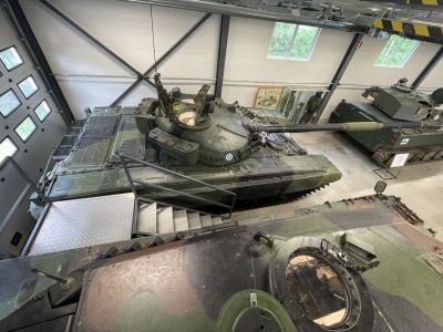 View from on top of a Leo 2
