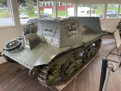 Russian Konmsolets tractor 
