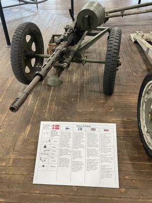 AT rifle in the AT hall
