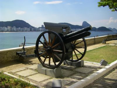 Images from Fort Copacabana, Rio
[url=http://en.wikipedia.org/wiki/Fort_Copacabana]Fort Copacabana, Rio[/url] contains the Museum of the History of the Brazilian Army and a coastal defense fort, Fort Copacabana
