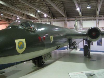 Canberra
Photos from RAF Museum Hendon, London.
Keywords:  Hendon