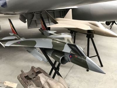 Future Strike Aircraft wind tunnel models
