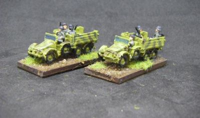 Steyr trucks
3d printed models from Butlers Printed models, with Arrowhead crew
