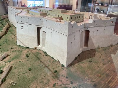 A castle model
