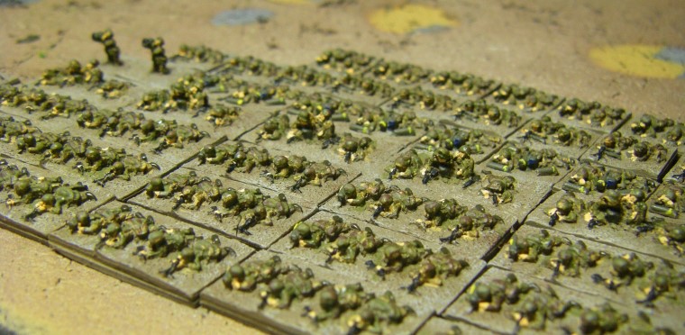 Cold War Commander, 1980s Cammo Photos of Mainforce 6mm Modern Infantry painted in 2015, 1300th