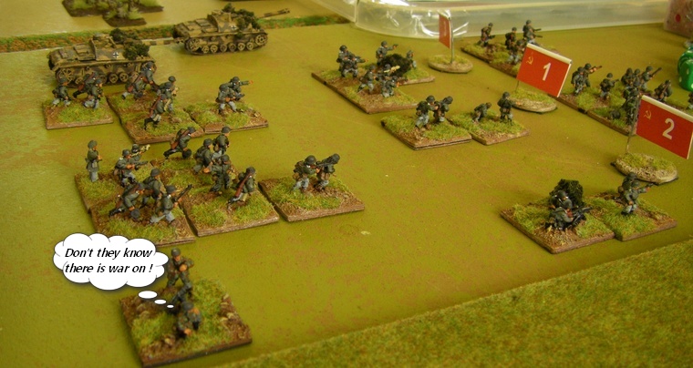 Poor Bloody Infantry by Peter Pig WW2: 1943 Germans vs 3rd Shock Army Russians, 15mm