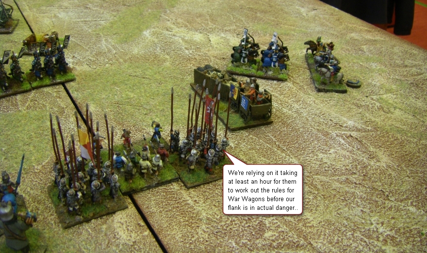 ADLG, The German Team Tournament: Medieval Pool: Medieval German vs Samurai, 15mm