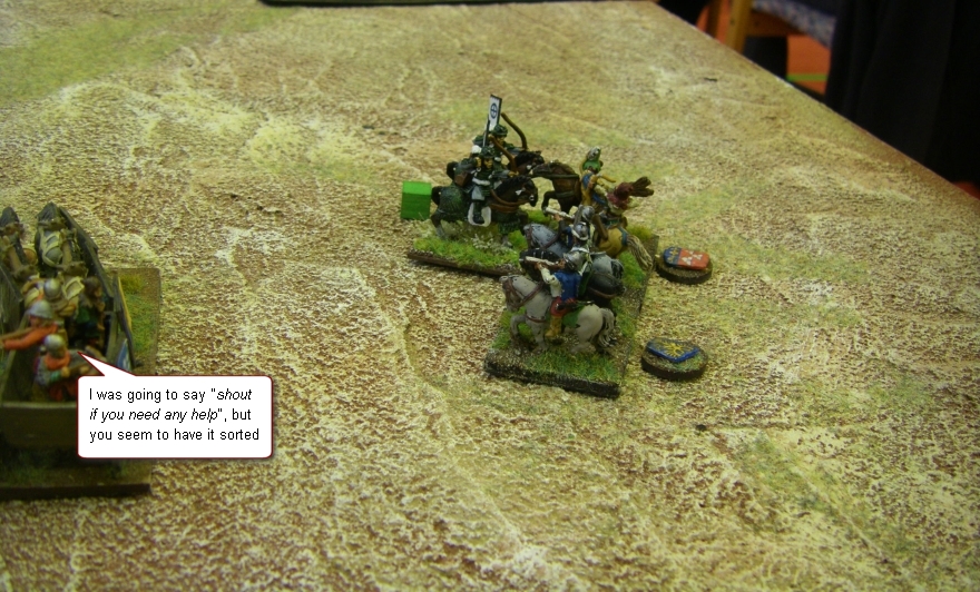 ADLG, The German Team Tournament: Medieval Pool: Medieval German vs Samurai, 15mm