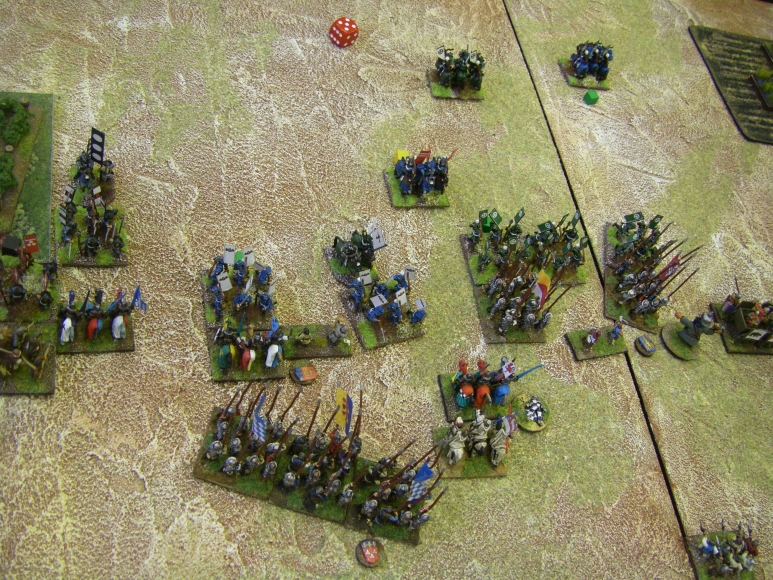 ADLG, The German Team Tournament: Medieval Pool: Medieval German vs Samurai, 15mm