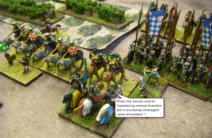 ADLG, The German Team Tournament: Medieval Pool: Medieval German vs Sahelian Empire, 15mm