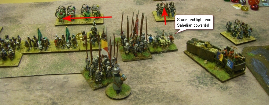 ADLG, The German Team Tournament: Medieval Pool: Medieval German vs Sahelian Empire, 15mm