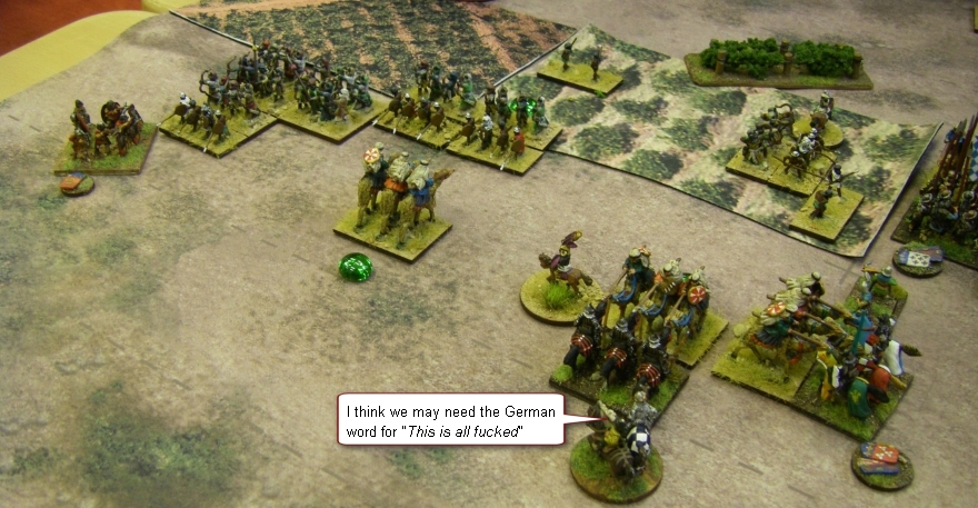 ADLG, The German Team Tournament: Medieval Pool: Medieval German vs Sahelian Empire, 15mm