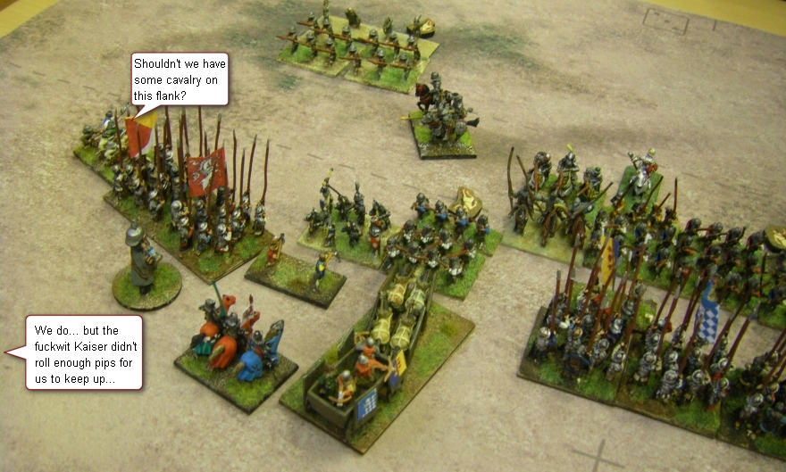 ADLG, The German Team Tournament: Medieval Pool: Medieval German vs ThisArmy, 15mm