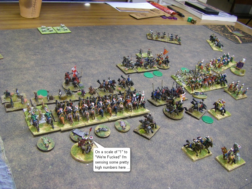 L'Art de la Guerre, Armies from 1066 or later: Ottoman Turkish vs Albanian, 15mm