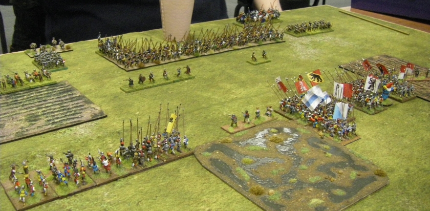 L'Art de la Guerre, Early Medieval to 1400: Swiss vs ThisArmy, 15mm