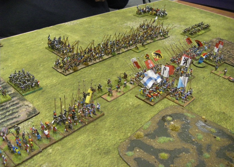 L'Art de la Guerre, Early Medieval to 1400: Swiss vs ThisArmy, 15mm