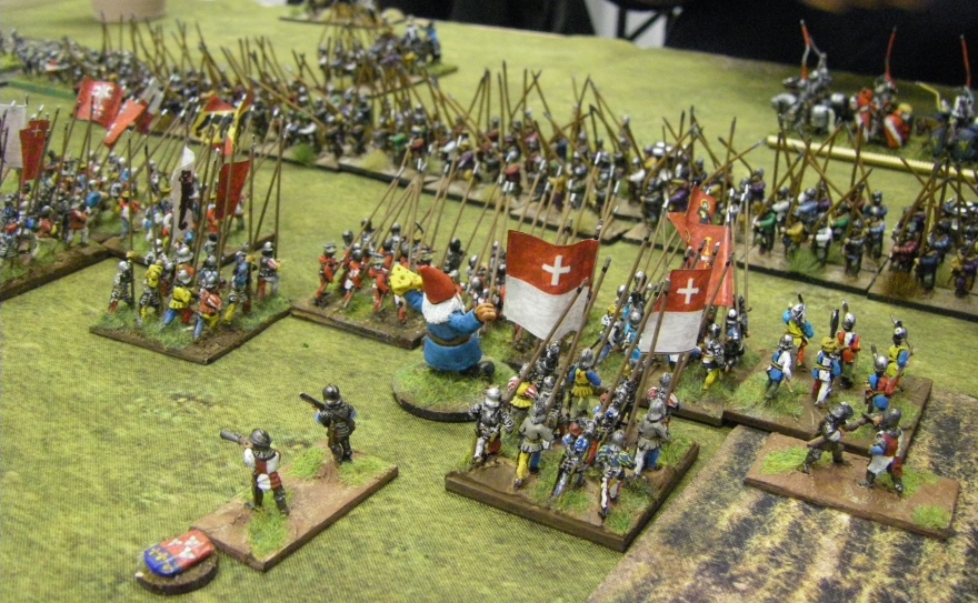 L'Art de la Guerre, Early Medieval to 1400: Swiss vs ThisArmy, 15mm