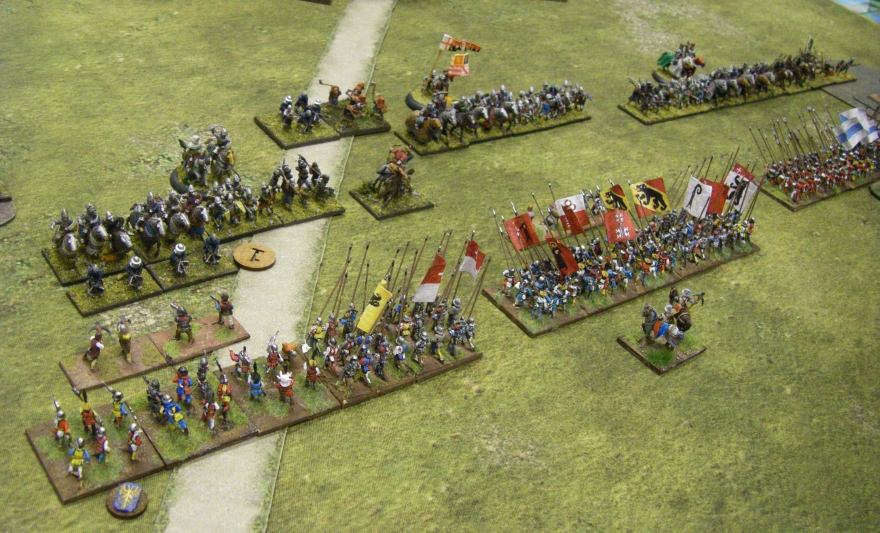 L'Art de la Guerre, Early Medieval to 1400: Swiss vs ThisArmy, 15mm