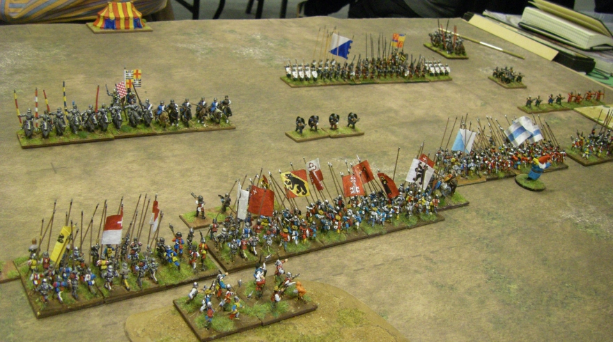 L'Art de la Guerre, Early Medieval to 1400: Swiss vs ThisArmy, 15mm